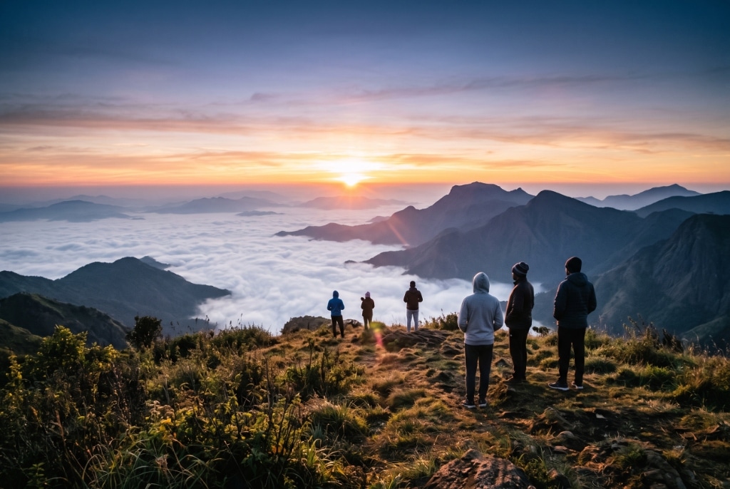 Top Station Cloud Bed Sunrise