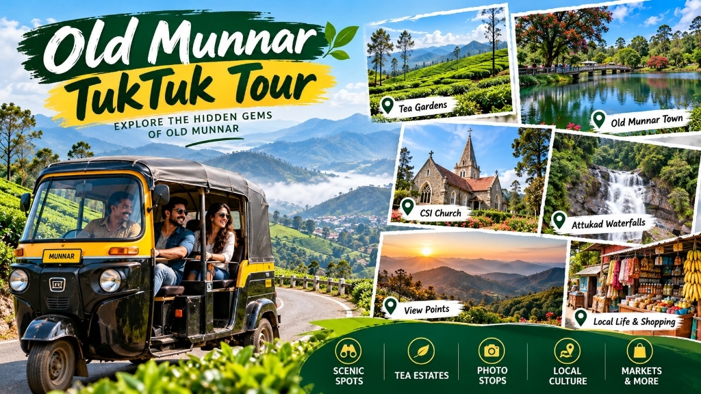 Old Munnar TukTuk Tour