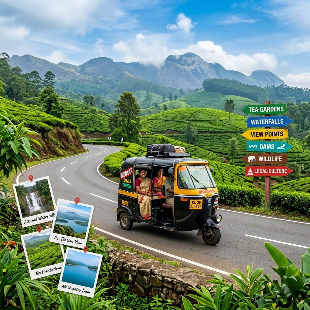 Old Munnar TukTuk Tour trail photo 2