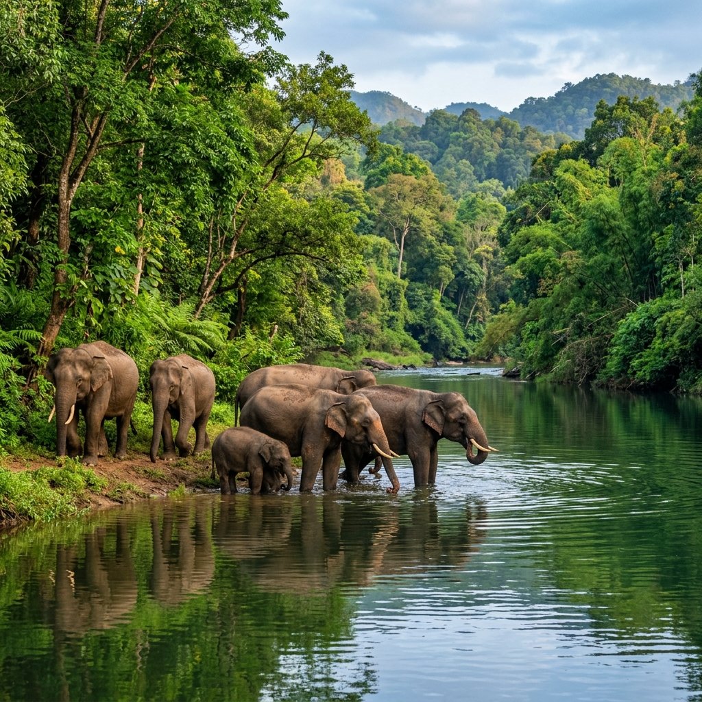 Anakulam (Lucky to See Elephant)