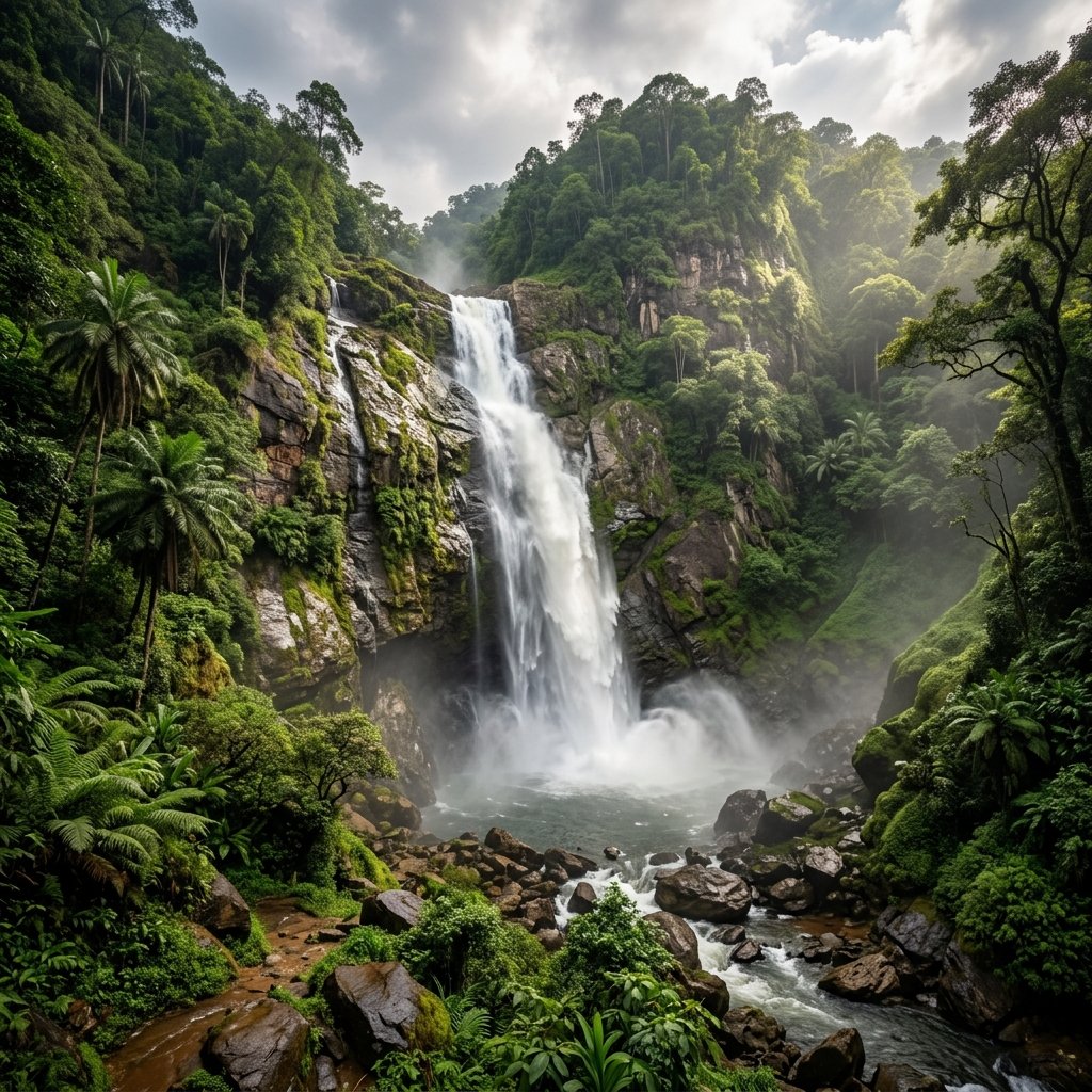 Perambankuthu Waterfalls